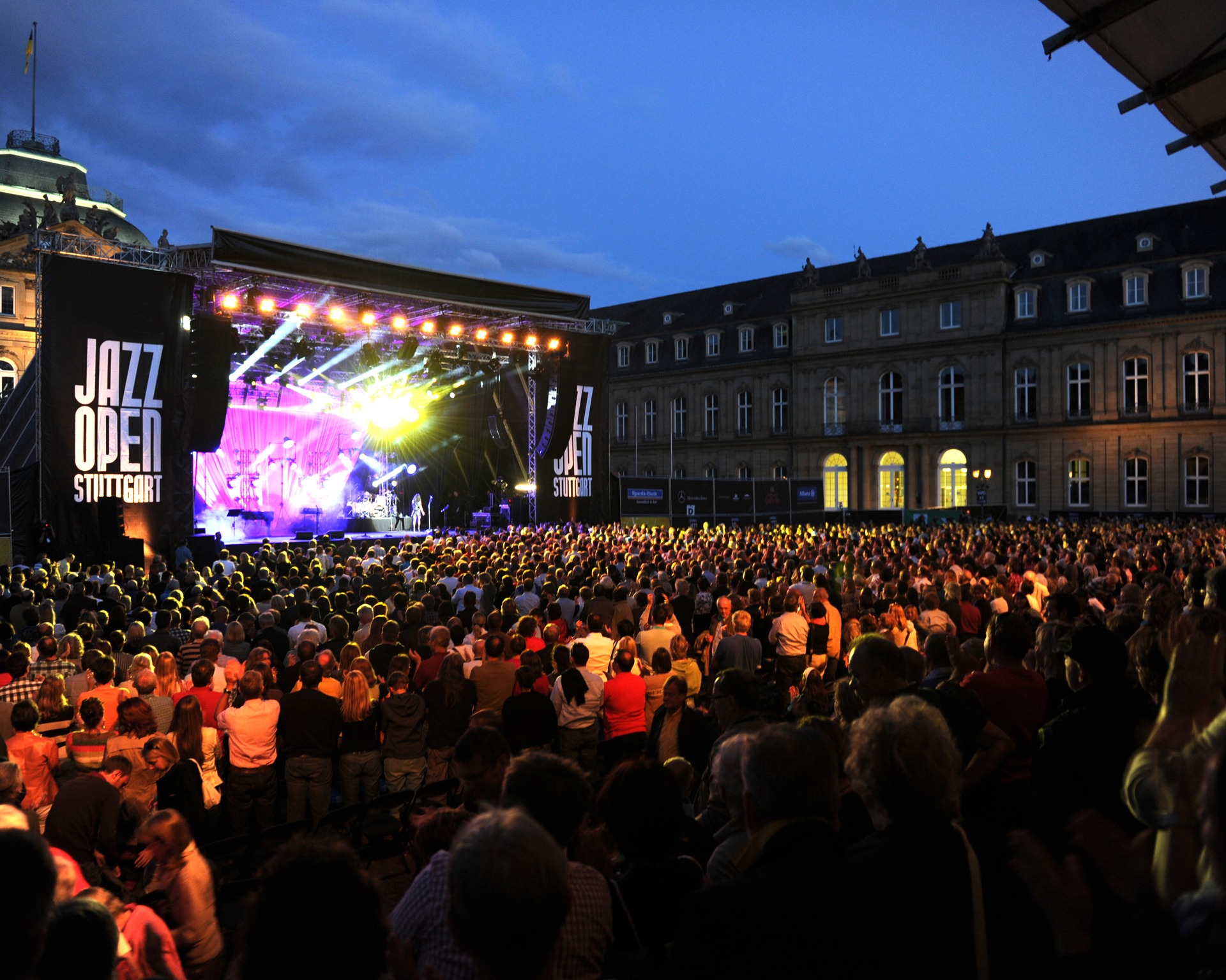 JazzOpen auf dem Schloßplatz